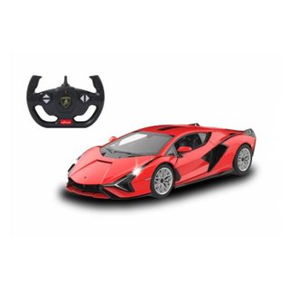 Voiture radiocommandée Jamara Lamborghini Sián 1:14 LED 11 Km/h Rouge