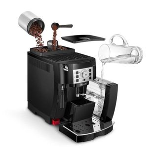 Cafetière robot café DeLonghi Magnifica Base ECAM22.115.B 1,8L 15 Bars avec moulin