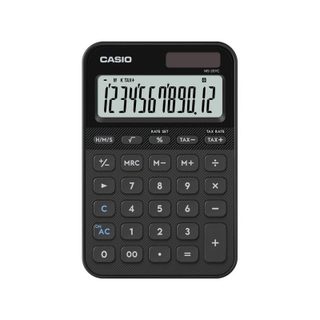 Calculatrice Casio MS-20YC Bureau Batterie Solaire Noir