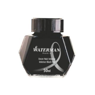 Encre Waterman S0110710 Noir 50 ml pour stylo plume
