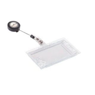 Durable Badge double porte cartes avec enrouleur