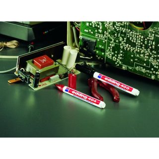 Edding Marqueur permanent 400 Plastique 1 mm 10 pieces
