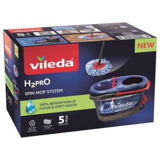 Fregona Vileda Microfibra Manche Télescopique Tête Rotative 360°