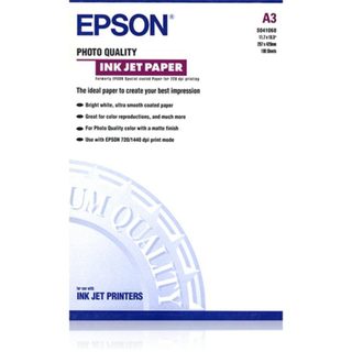 Papier photo Epson Photo Quality A3 102 g/m² 100 feuilles Mat