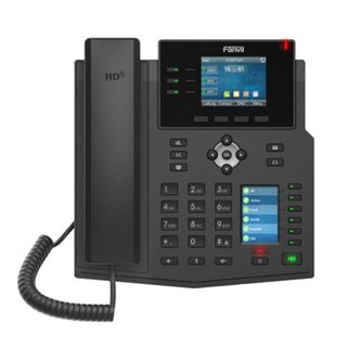 Téléphone IP Fanvil X4U Noir 12 lignes LCD 2,8 pouces Gigabit