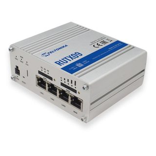 Router Teltonika RUTX09 Ethernet WAN 4G LTE 1Gbps Aluminium SIM