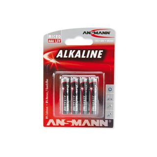Pile Ansmann 5015553 AAA 1,5V 4 pièces Multicolore Alcaline