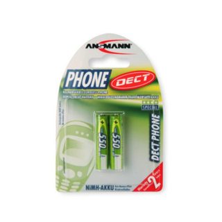 Pile Ansmann 5035523 NiMH 1.2 V 550 mAh verte DECT