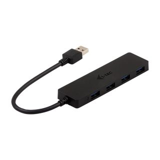 Hub I-Tec 4 ports 5 Gbps USB 3.2 Gen 1 Advance Slim Noir