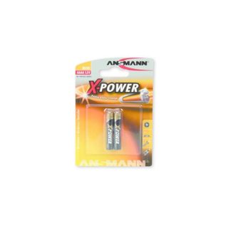 Pile Ansmann X-Power AAAA Alcaline 1,5 V 2 pièces Blister