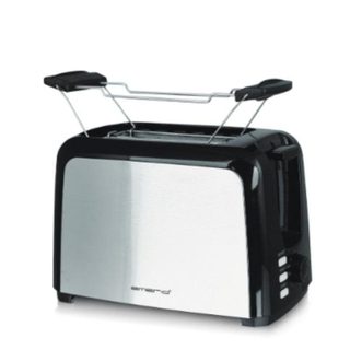 Grille-pain Emerio TO-123924 2 fentes 750 W 7 niveaux Rechauffage Decongelation Noir inox