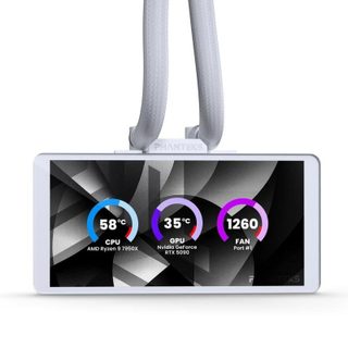 phanteks Refrigeración Líquida Phanteks Glacier One 360M25 LCD 397mm 3 Ventiladores LED