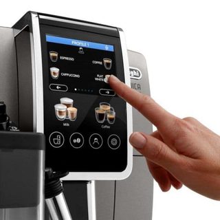 Cafetière expresso superautomatique DeLonghi Dinamica Plus 1,8 L 15 Bars avec moulin et mousseur