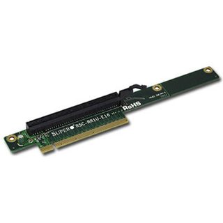 Supermicro Carte Réseau Supermicro RSC-RR1U-E16 PCIe 1 Port Alimentation 1U RoHS