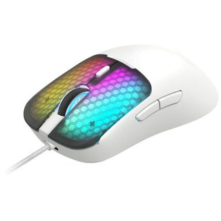 Souris Mars Gaming MM-VIPER USB-A USB-C 12800 DPI Blanc RGB Chroma