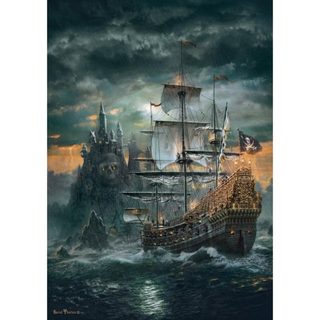 Puzzle Contour 1500 pièces Paysage Clementoni