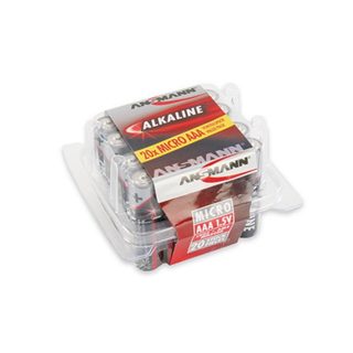 Pile Alcaline AAA Ansmann 5015538 1.5V 20 Unités