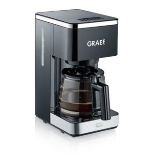 Cafetière à filtre Graef FK 402 1,25 L 1000 W Noir Acier inoxydable 10 Tasses