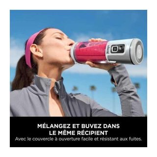 Blender Portable Ninja Blast 530 Ml USB-C Blanc
