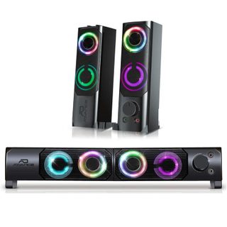 Altavoces Advance SoundPhonic 2.0 RGB Alámbricos 6W avec rétroéclairage LED