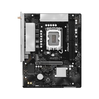 ASRock H810M-X Gen5 Intel H810 LGA1851 DDR5 Micro ATX WiFi 6 2.5GbE M.2 RGB