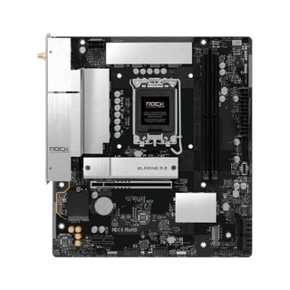 ASRock B860M Rock WiFi Intel B860 LGA 1851 DDR5 Micro ATX WiFi 6E RGB