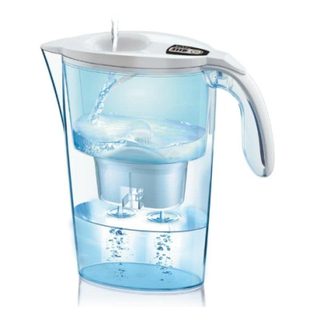 Jarre J31 CC Blanche avec Minuteur Analogique Laica + 2 Filtres Biflux
