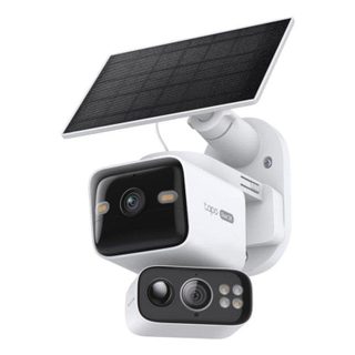 Caméra de surveillance TP-Link Tapo C645D 2K Vision Nocturne Extérieure Alarme Panneau Solaire Audio Bidirectionnel