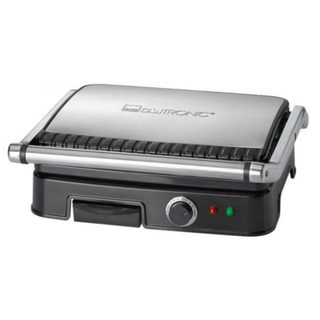 Parrilla eléctrica de contacto Clatronic KG 3487 Acero inoxidable 295 x 235 mm