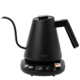 Tetera eléctrica Adler AD 1349 1 L 1100 W Negro Oro