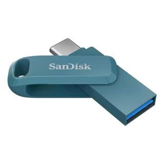 Clé USB SanDisk Ultra Dual Drive Go 1 To USB Type-C 3.2 Gen 1 400 Mo/s Turquoise