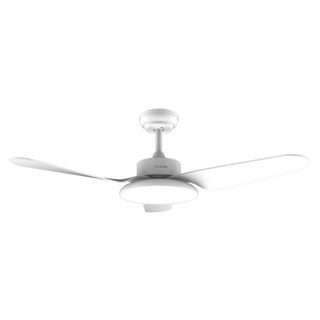 Ventilateur de Plafond avec Lumière Cecotec EnergySilence Aero 5240 Light White 40W 109cm 6 Vitesses Télécommande Minuterie Fonction Hiver