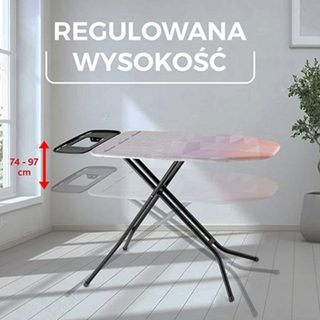 Table à repasser Vileda Diamond Plus hauteur réglable