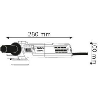 Bosch Meuleuse dangle 125mm 900W GWS9-125S