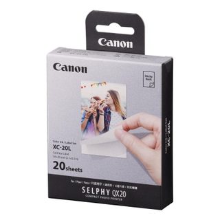 Papier photographique Canon XC-20L pour sublimation 5.4x8.5 cm 20 pièces