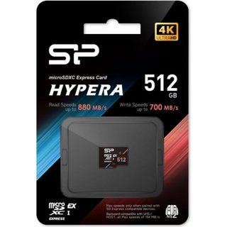 Carte microSDXC Silicon Power 512GB UHS-I U3 V30 A1 Noire