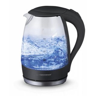 Bouilloire Électrique Esperanza EKK011K 1,7 L 2200 W Noir Gris Transparent