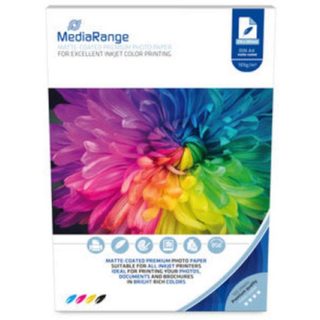 Papier Photo MediaRange MRINK116 Mat A4 105 g/m² Jet d'encre