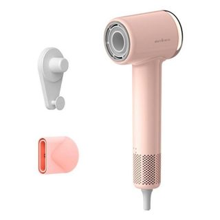 Sèche-cheveux Ionique Deerma DEM-CF50W 1400W 5 Températures 2 Vitesses Brushless Rose