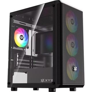 xyz Mini Tower Micro ATX xyz X-CS-AIRONE60LT-M-B