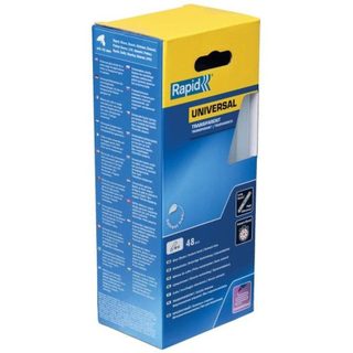 Rapid Bâton de colle thermofusible Transparent 12 mm x 190 mm Pack 48 EVA Résine