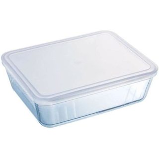 Pyrex Plat Cook & Freeze Rectangulaire 4L 27x23cm Couvercle Plastique