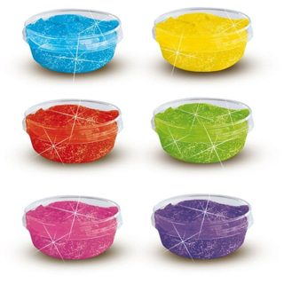 Aquarelle SES Creative Set Gouache Paillettes 6 Tubes 45ml Lavable Enfant
