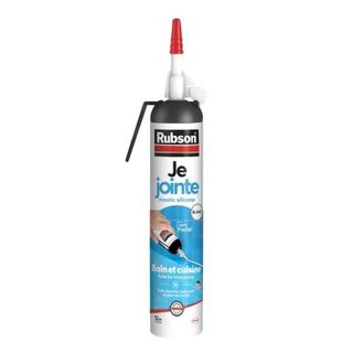 Rubson Silicone sanitaire Antimoisissure Blanc 200 ml Application facile