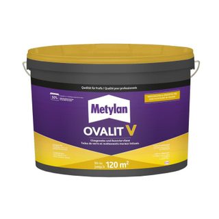 Metylan Colle pâte revêtements muraux - Ovalit V - Prêt à lemploi - 18 kg