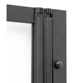 Gelco Pare Baignoire 4 volets - LEXIA Noir - 110 x 140