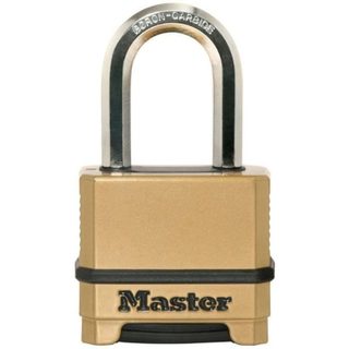 Master Lock Cadenas M175EURDLF Zinc 56 mm Anse 9 mm Tough-Cut Extérieur