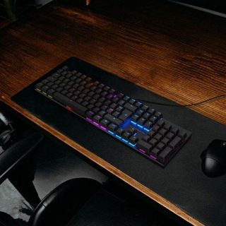 Clavier NOVA gaming Hercule Azerty 104 touches RGB avec 12 animations
