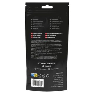 savio Pâte thermique Savio TG-01 2g Conductivité 4,7 W/m·K Gris/Noir
