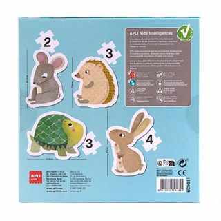 Puzzle APLI Kids 19439 12 pièces Animaux 2 ans